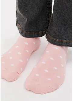 Lot de 4 paires de chaussettes courtes, avec coton, bonprix