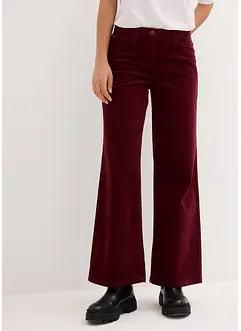 Pantalon large en velours côtelé, bonprix