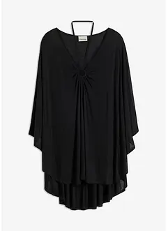 Transparente Strandtunika aus Viskose, bonprix