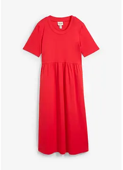 Ausgestelltes Jerseykleid aus schwerer Baumwolle, bonprix