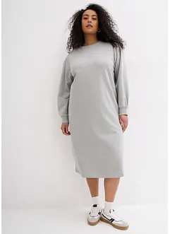 Robe en molleton à manches bouffantes, bonprix