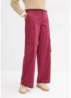 Cargohose aus Baumwolle mit Stretch, bonprix