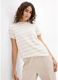 Lot de 2 T-shirts 100% coton, bonprix