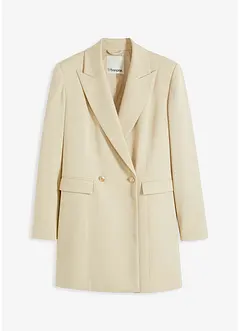 Long blazer à boutons dorés, bonprix