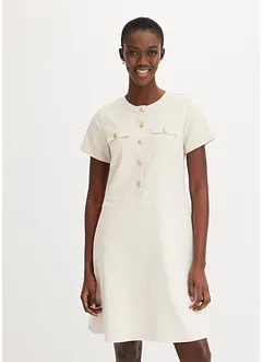 Kurzes Kleid mit leicht ausgestelltem Rockteil, bonprix