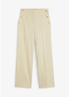Marlenehose mit dekorativen Knöpfen, bonprix