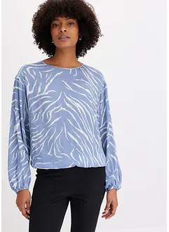 Blouse en satin imprimé, bonprix