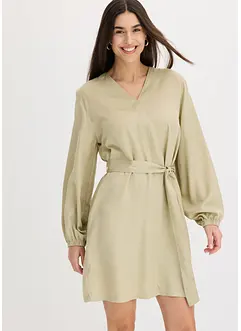 Robe en Lyocell avec lien à nouer (ens. 2 pces), bonprix