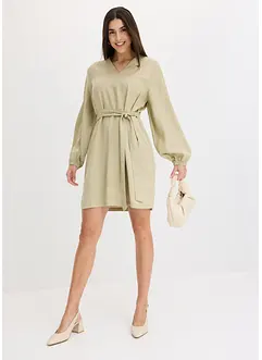 Kleid aus Lyocell mit Bindeband (2-tlg.-Set), bonprix