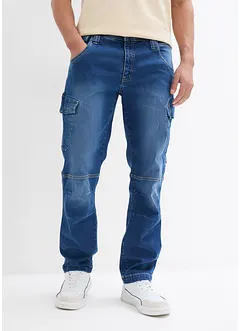 Jean droit cargo, Relaxed Fit, bonprix