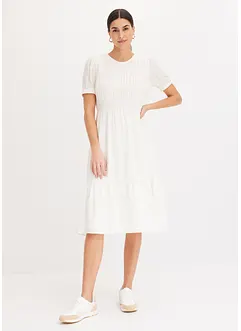 Robe midi en douce viscose mélangée, bonprix