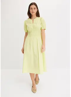 Midikleid mit elastischer Taille, bonprix