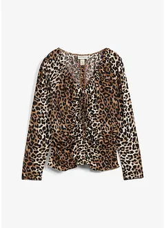 Langarmshirt mit Raff-Details, bonprix