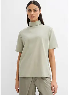 Rollkragenshirt aus reiner Bio-Baumwolle, bonprix