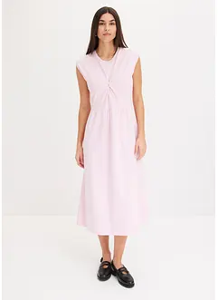 Ausgestelltes Jerseykleid mit Twistdetail, bonprix