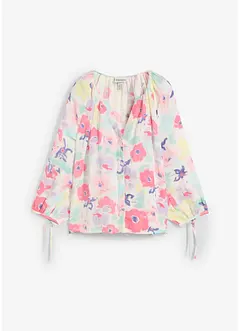 Musselin-Bluse aus reiner Baumwolle, bonprix