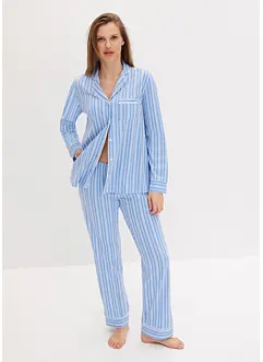 Pyjama mit Knopfleiste, bonprix
