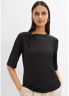 T-Shirt mit Knotendetail, bonprix