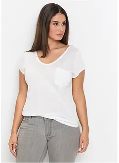 T-Shirt aus softer Viskose, bonprix