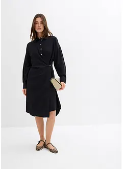Robe-chemise asymétrique, bonprix