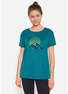 Lot de 2 T-shirts fonctionnels manches courtes, bonprix