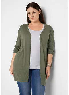 Longstrickjacke, offen, bonprix