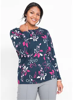 Langarmshirt aus reiner Baumwolle, bonprix