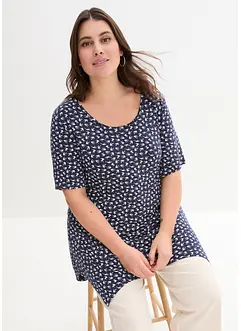 T-shirt à pans, manches 1/2, bonprix