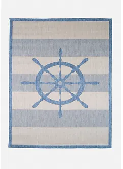 Tapis intérieur et extérieur avec motif gouvernail, bonprix