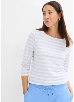 Shirt mit U-Boot-Ausschnitt, bonprix