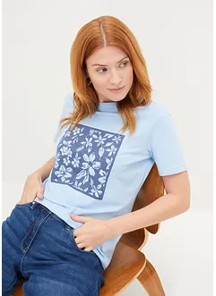 T-shirt à imprimé floral, bonprix