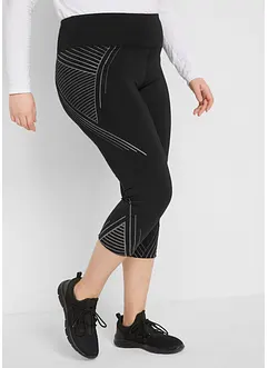 Sport-Leggings mit Tasche, 3/4-Länge, bonprix