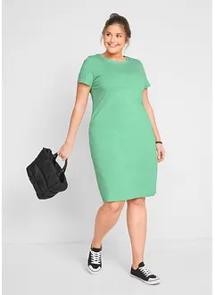 Jerseykleid aus reiner Baumwolle (2er Pack), bonprix