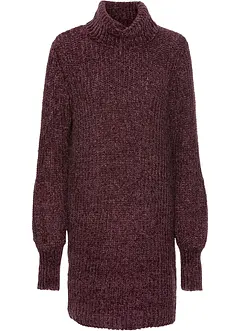 Chenille Strickkleid aus recyceltem Polyester, bonprix