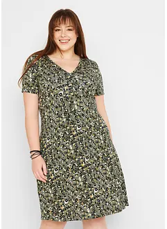 Shirtkleid aus fließendem Viskose-Mix, bonprix