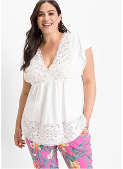 Shirt in Viskose-Baumwoll-Mix, bonprix