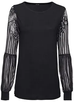 Langarmshirt aus Viskose-Mix, bonprix
