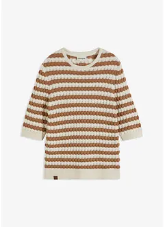 Strickshirt, halbarm, bonprix