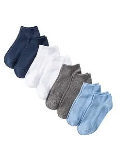 Sneakersocken mit Bio-Baumwolle (8er Pack), bonprix