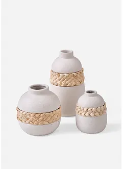 Set de 3 vases, bonprix