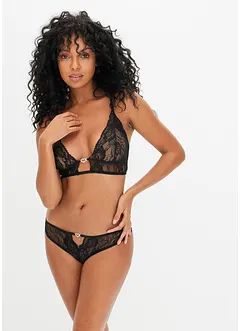 Ensemble soutien-gorge brassière et string ouvert, VENUS