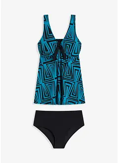 Long-Tankini mit breiten Trägern (2-tlg.Set), bonprix