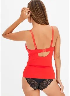 Top soutien-gorge à coques sculptant, maintien modéré, bonprix