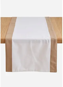 Chemin de table texturé en coton, bonprix