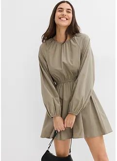 Blusenkleid aus reiner Bio-Baumwolle, bonprix