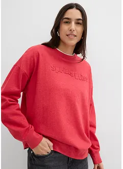 Sweat oversize en coton mélangé, bonprix