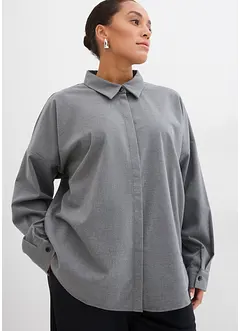Oversize-Bluse zum Wenden aus Viskose-Mix, bonprix