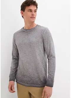 Langarmshirt aus Bio-Baumwolle (2er Pack), bonprix