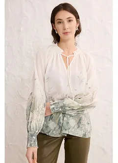 Blouse contenant de la soie, bonprix