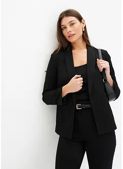 Blazer ouvert manches 3/4, bonprix